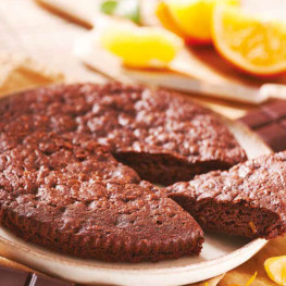 Gâteau au Chocolat et aux écorces d'orange