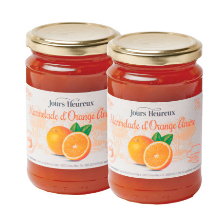 Lot de 2 - Marmelade d'Oranges Amères
