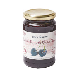 Confiture Extra de Cerises noires - 250g