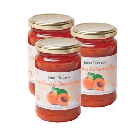Lot de 3 - Confiture Extra d’Abricots de Provence