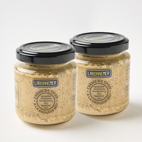 Lot de 2 - Crème de Thon à la Brousse BIO