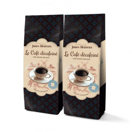 Lot de 2 - Café rare décaféiné