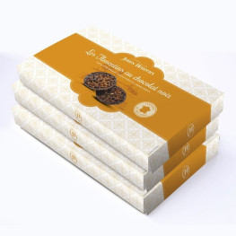 Lot de 3 - Florentins au Chocolat noir et à l’orange confite