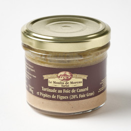 Tartinade de foie de canard et figues