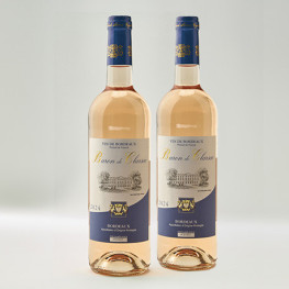 Lot de 2 - Vin Baron de Clarsac Rosé 2024