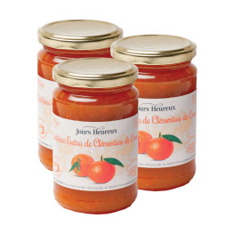 Lot de 3 - Confiture Extra de Clémentines de Corse
