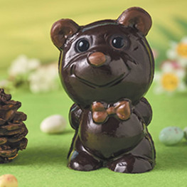 Ourson chocolat noir Léon