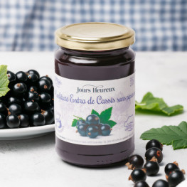 Confiture Extra de Cassis sans pépins