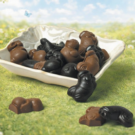 Lot de 2 friture fourrée praliné