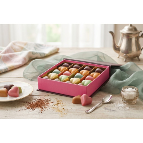 Coffret Jolis-Cœurs aux 5 Chocolats