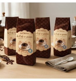 Lot de 4 - Café précieux moulus Purs Arabica