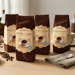 Lot de 4 - Café précieux moulus Purs Arabica