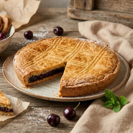 Le gâteau Basque à la Cerise noire