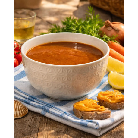 Soupe de poissons de méditerranée