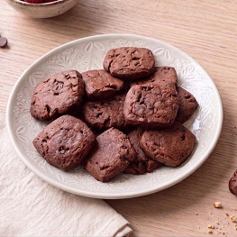 Carrés normands au chocolat