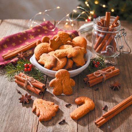 Sablés de Noël à la cannelle
