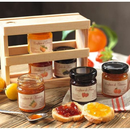 Étagère de 6 confitures