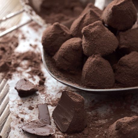 Duo de truffes au chocolat noir - Régal