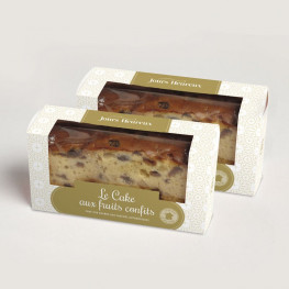 Lot de 2 - Cakes aux Fruits Confits