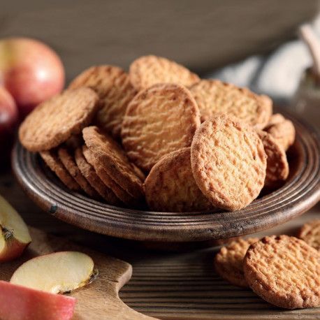 Sablés Normands aux Pommes à la Crème d’Isigny AOP