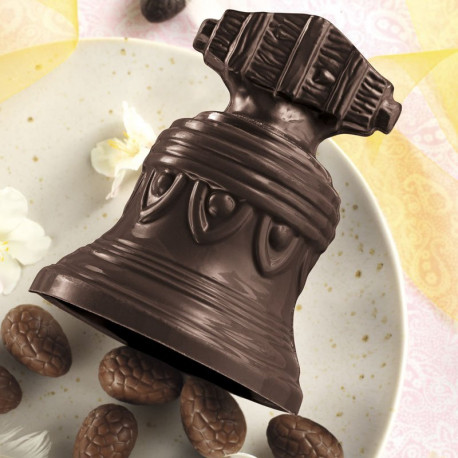 Cloche Garnie en Chocolat noir