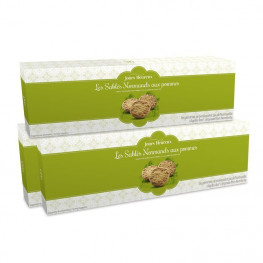 Lot de 3 - Sablés Normands aux Pommes à la Crème d’Isigny AOP