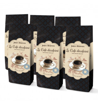 Lot de 6 - Café Rare Décaféiné