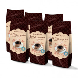 Lot de 6 - Café Précieux en Grains