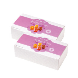 Lot de 2 - Pâtes de fruits d'Auvergne
