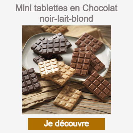 Tablette de Chocolat au Lait Fourrée Praliné - ILE DE RE CHOCOLATS