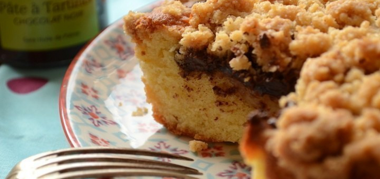 Le crumbcake banane chocolat de Manue Bartolini