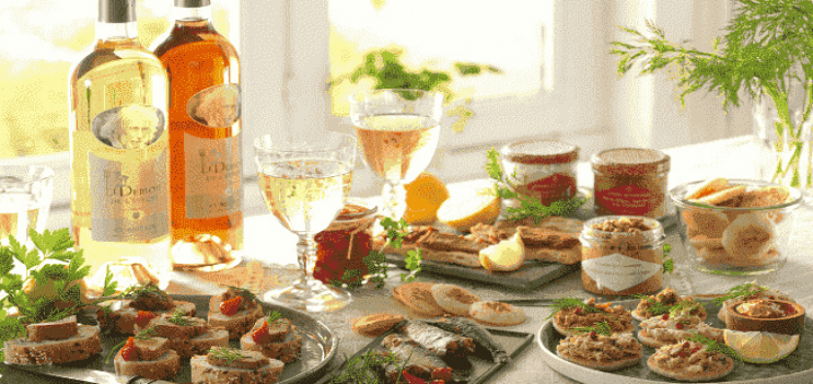 Un apéritif dînatoire avec Jours Heureux 