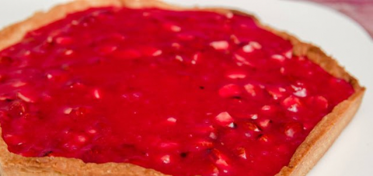 Tarte aux pralines roses de Lyon 