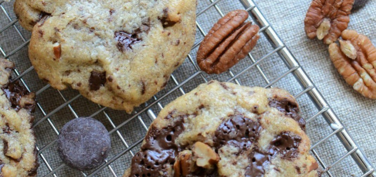 Les Cookies chocolat noix de pécan miel de Manue 