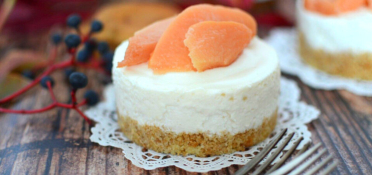 Le mini cheesecake sans cuisson