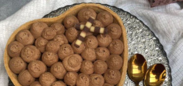 La tarte au chocolat noisette 