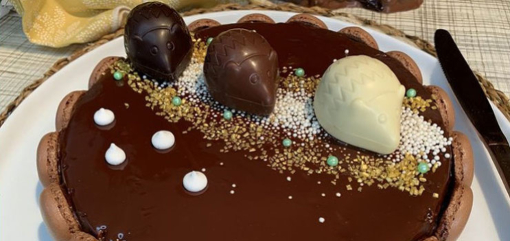 Gâteau beurre de cacahuètes et pépites de Chocolat