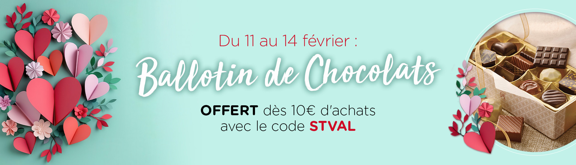 Offre Saint Valentin